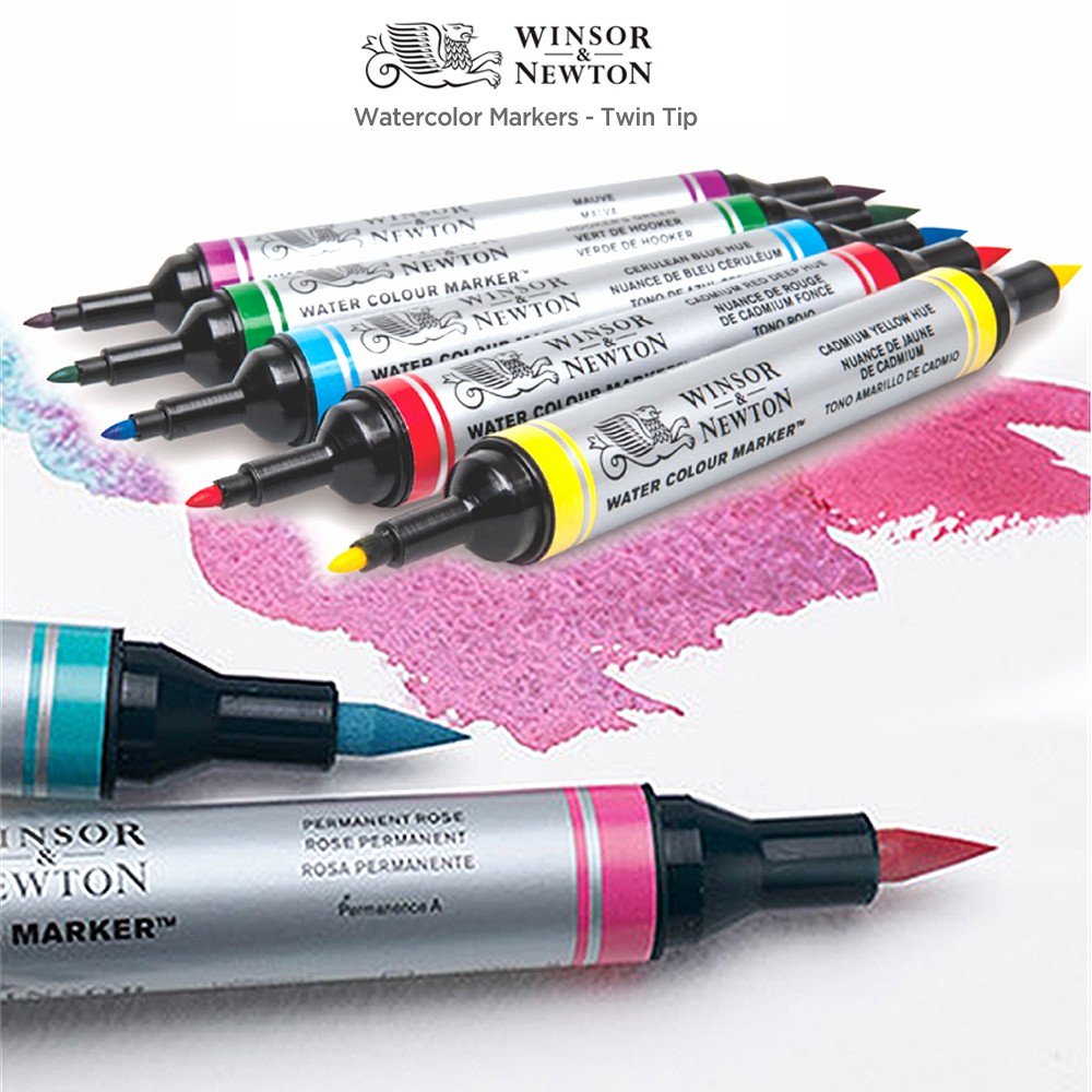 1000x1000 Winsor Amp Newton Watercolor Markers Amp Marker Sets - Watercolor Markers