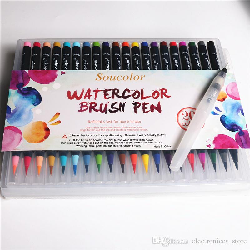 800x800 2018 Watercolor Copic Markers Pen Premium Painting Soft Brush Pen - Watercolor Markers