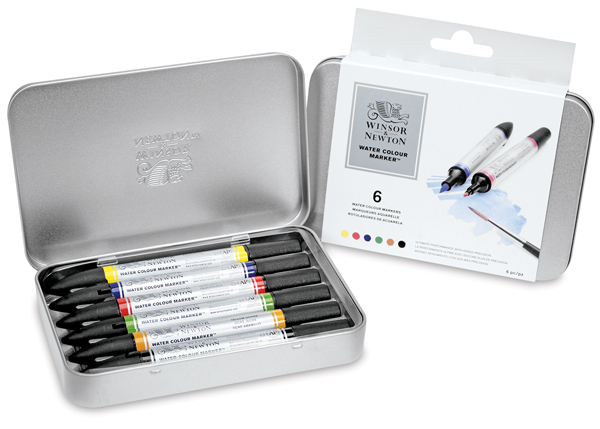 600x429 Winsor Amp Newton Watercolor Markers And Sets - Watercolor Markers