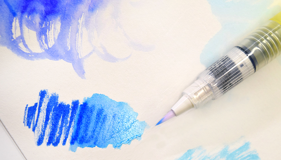 900x513 Zig Watercolor System Brush2o Detailer Tip - Watercolor Markers