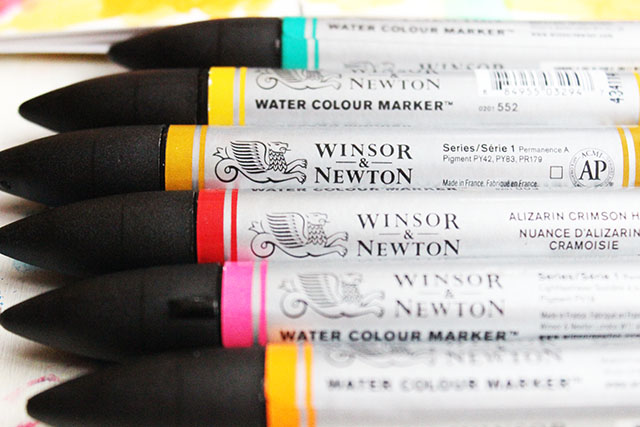 640x427 Alisaburke Playing With Watercolor Markers - Watercolor Markers