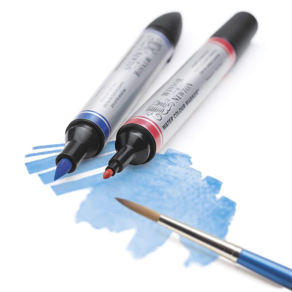 1000x1000 Winsor Amp Newton Watercolour Markers Set - Watercolor Markers