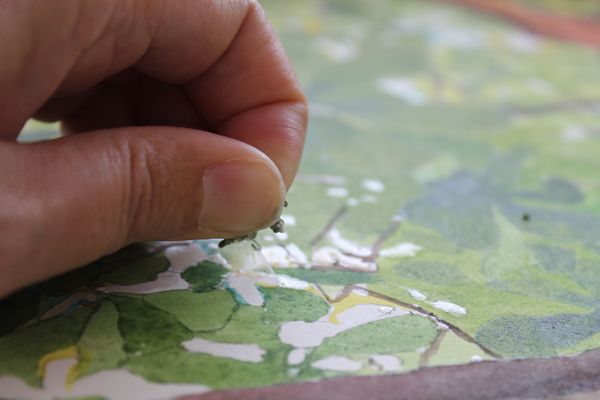600x400 How To Use Masking Fluid In Watercolor Painting - Watercolor Mask
