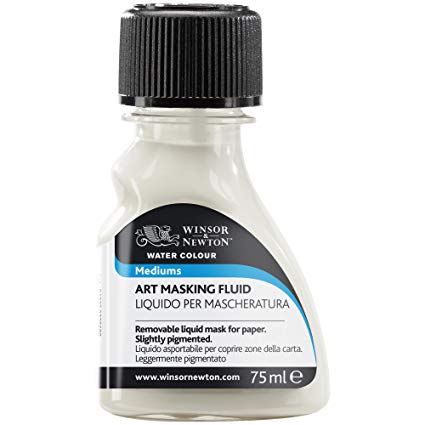 425x425 Winsor Amp Newton Art Masking Fluid, 75ml Art Paints - Watercolor Mask