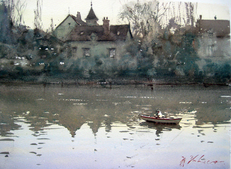 800x584 Joseph Zbukvic - Watercolor Masterpiece