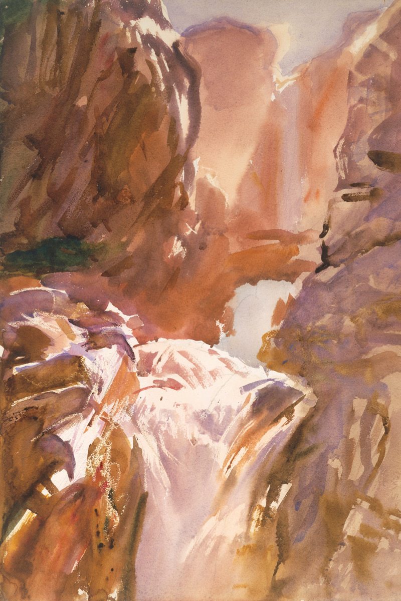 800x1200 Watercolor Prints Masterpiece Copies Canvas Painting - Watercolor Masterpiece