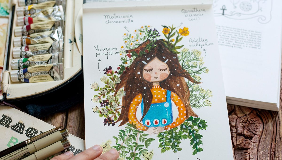 1200x680 Plant Art The Meaning Of Plants In My Watercolor Paintings Warm - Watercolor Meaning