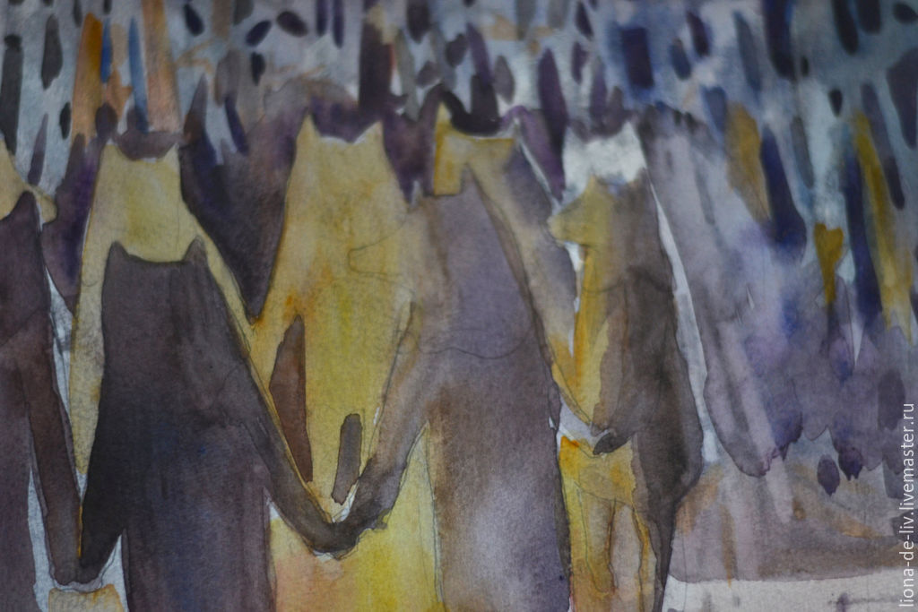 1024x683 Painting, Mystery, Painting With Meaning, Watercolor, Night - Watercolor Meaning