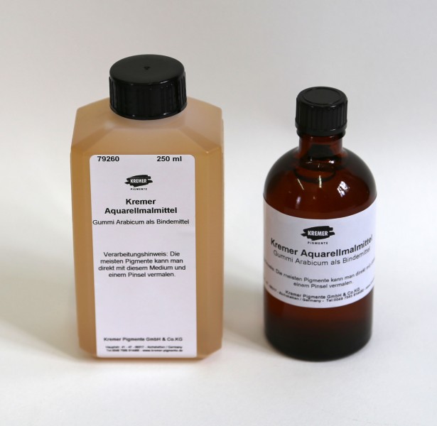 615x600 Kremer Watercolor Medium Mediums Amp Natural Gums Water Soluble - Watercolor Medium