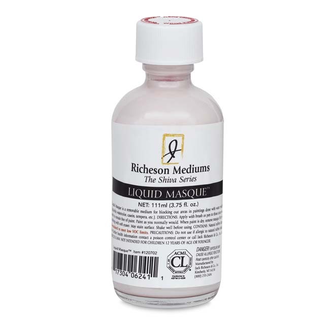 650x650 Richeson Liquid Masque Watercolor Medium - Watercolor Medium