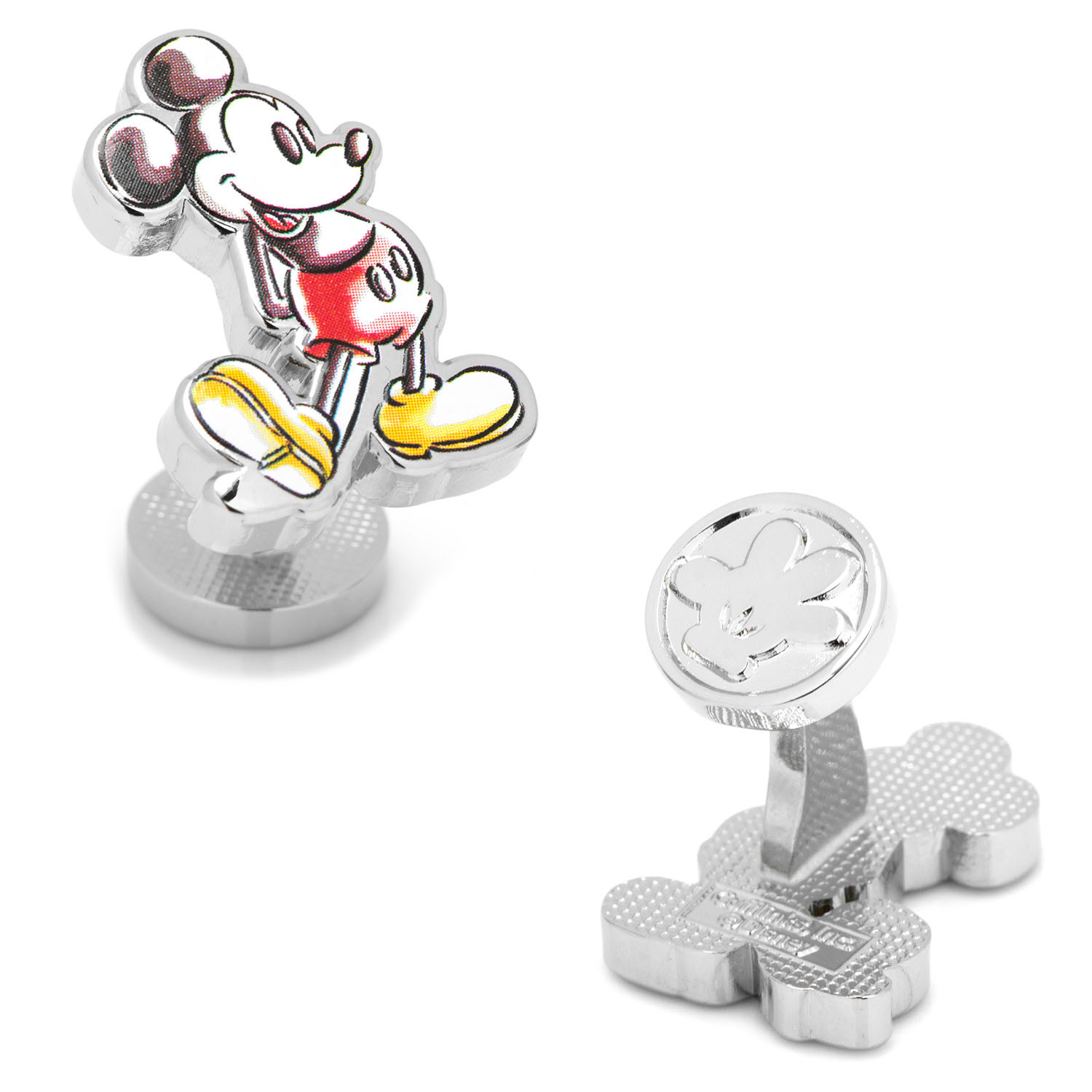 1500x1500 Watercolor Mickey Mouse Cufflinks - Watercolor Mickey Mouse