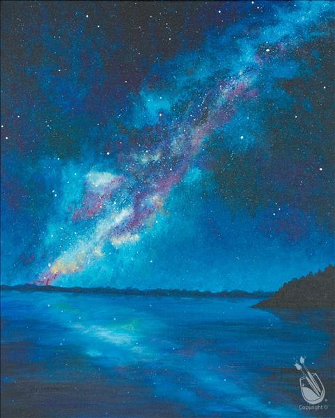 481x600 Open~milky Way Swim (1 Seat Left) - Watercolor Milky Way