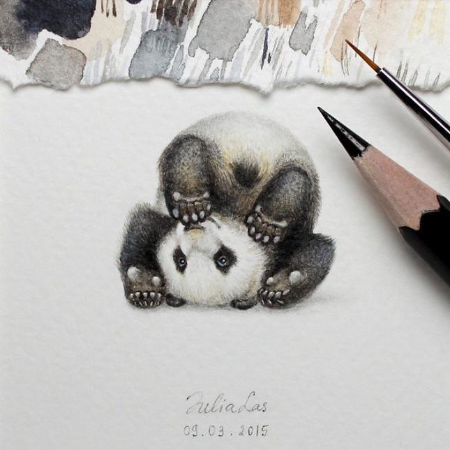 Watercolor Miniatures at PaintingValley.com | Explore collection of ...