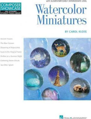 311x408 Watercolor Miniatures Carol Klose 9781617805394 - Watercolor Miniatures