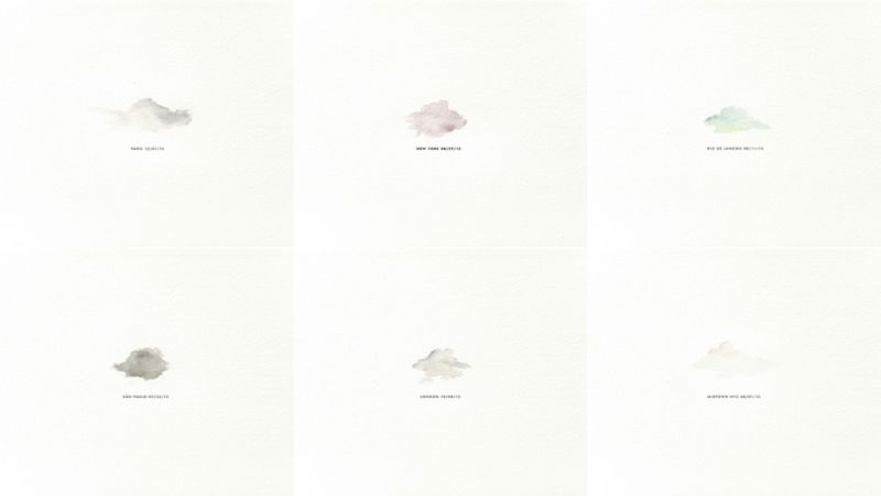 800x450 These Minimalist Watercolors Are Made From Real Drops Of Rain - Watercolor Minimalist