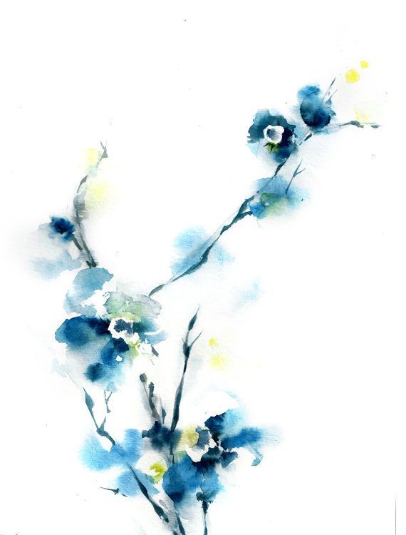 570x750 Watercolor Art Print - Watercolor Minimalist