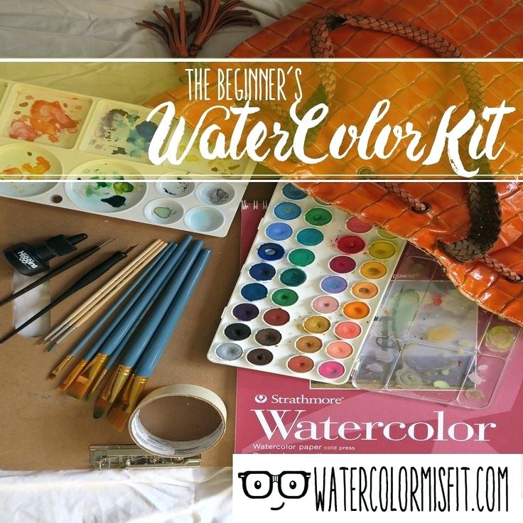 736x736 Water Color Paint Kits The Beginners Watercolor Kit Watercolor - Watercolor Misfit