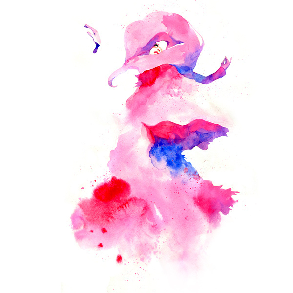 600x600 Vogue - Watercolor Model