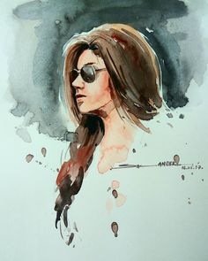 236x295 Figures - Watercolor Model