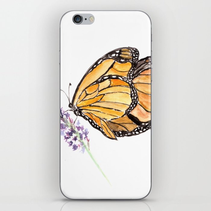 700x700 Monarch Butterfly Watercolor Art, Orange Butterfly Painting - Watercolor Monarch Butterfly