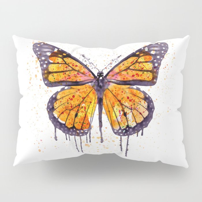 700x700 Monarch Butterfly Watercolor Pillow Sham By Marianvoicu Society6 - Watercolor Monarch Butterfly