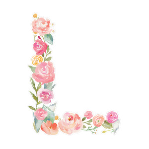 300x300 Silhouette Design Store - Watercolor Monogram