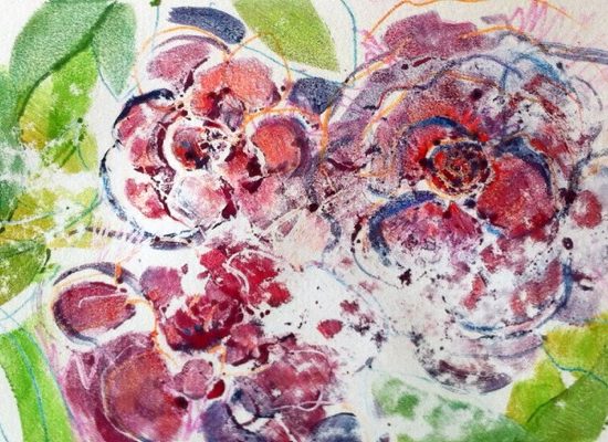 550x400 Verge Center For The Arts - Watercolor Monotype