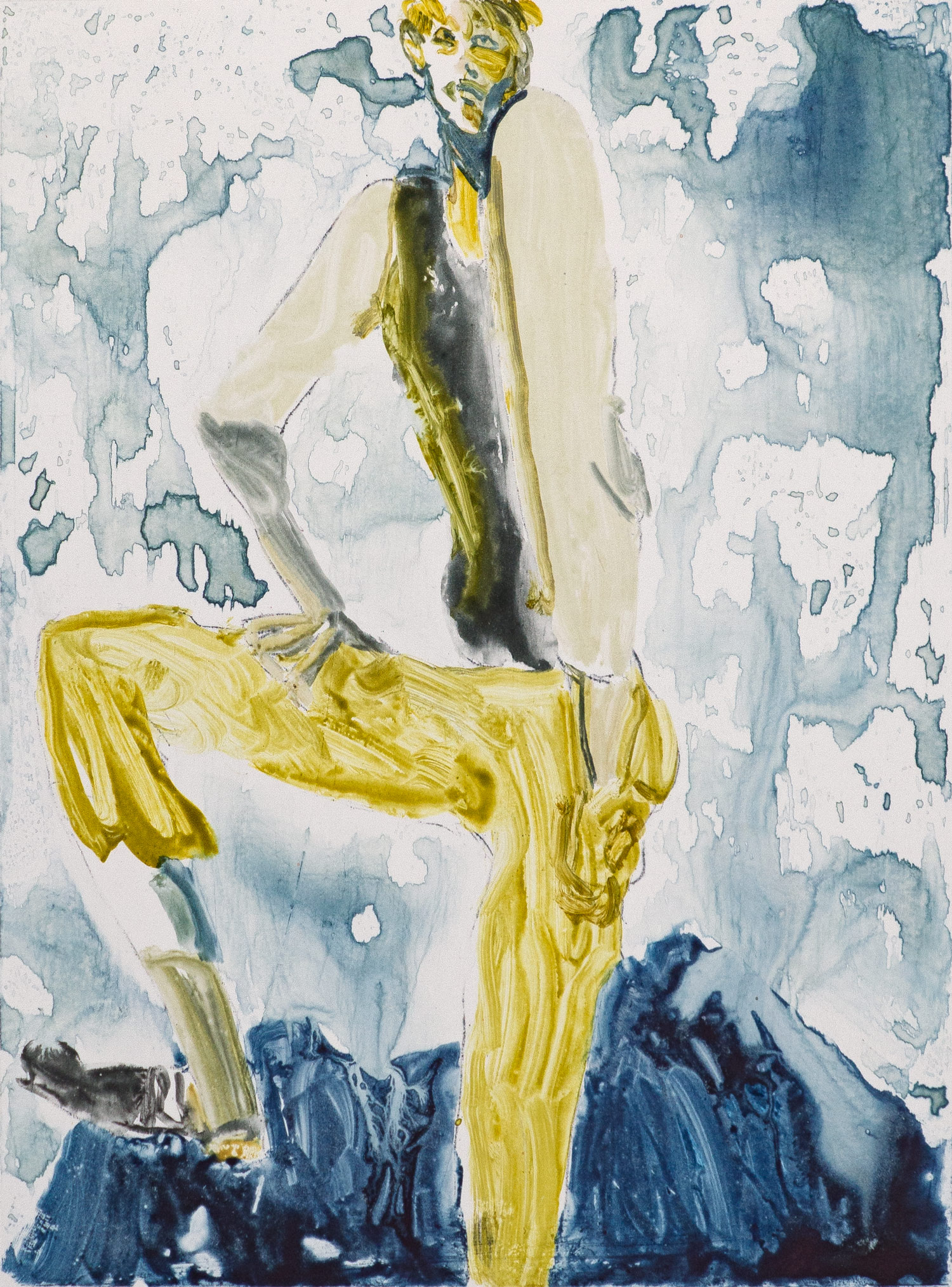 1500x2027 Warren Editions Watercolour Monotypes 2016 - Watercolor Monotype