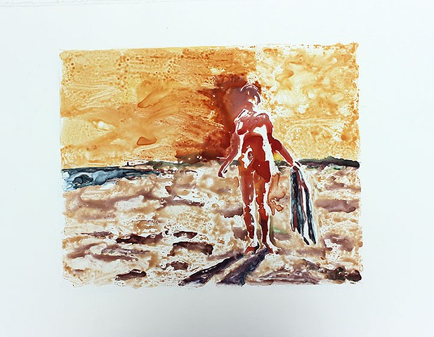 618x480 Joan Cox - Watercolor Monotype