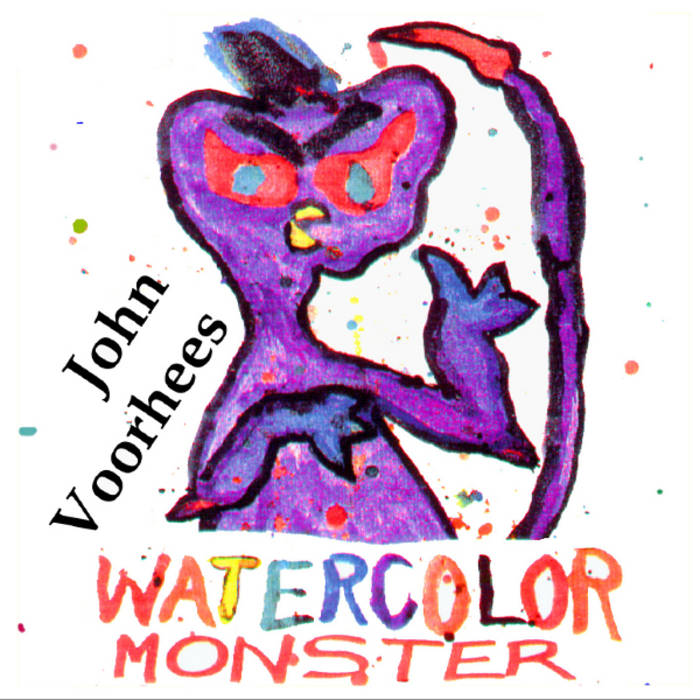 700x700 Watercolor Monster John Voorhees - Watercolor Monster