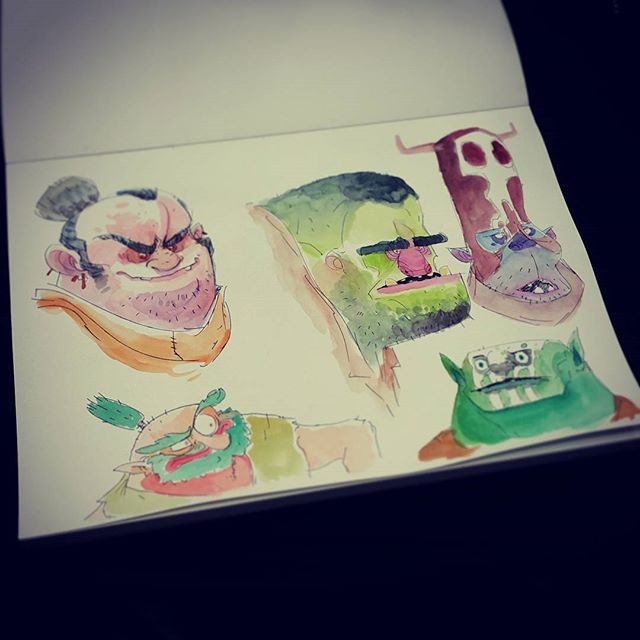 640x640 Watercolor - Watercolor Monster