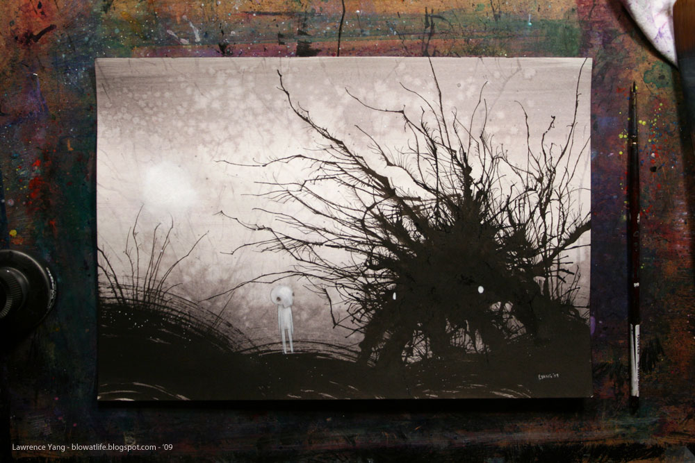 1000x667 Blow - Watercolor Monster