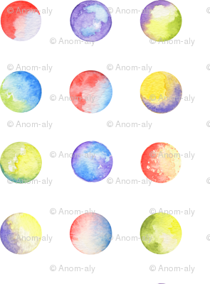 295x400 Watercolor Moon Phases Wallpaper - Watercolor Moon Phases