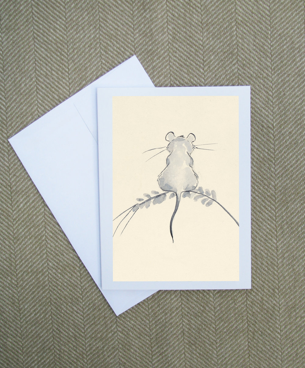 1000x1207 Ann Solyst - Watercolor Mouse