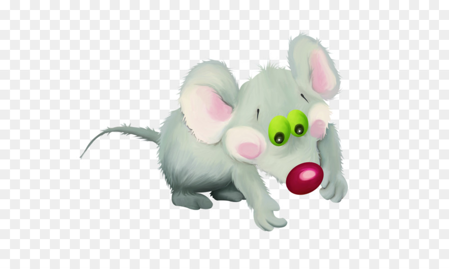 900x540 Computer Mouse Watercolor Flowers Rat Watercolor Painting - Watercolor Mouse