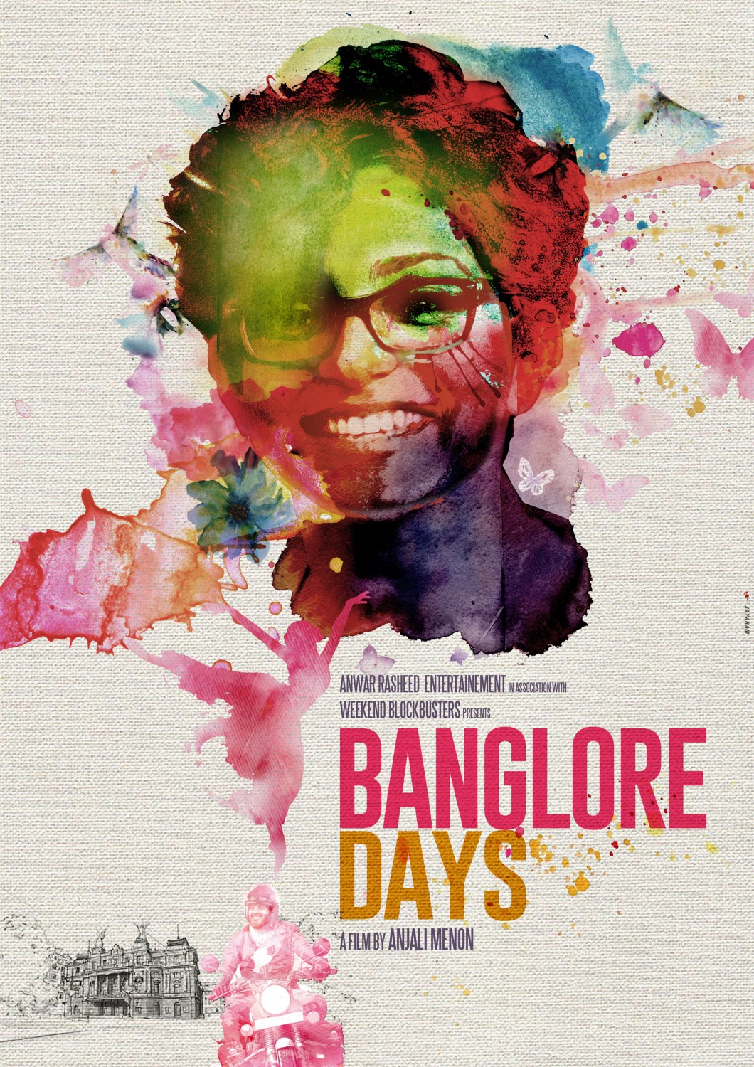 1060x1500 Bangalore Days ( 7 Of 7) Extra Large Movie Poster Image - Watercolor Movie Posters