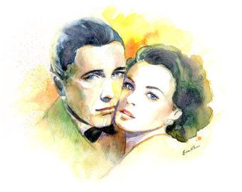 340x270 Watercolor Print - Watercolor Movie Posters
