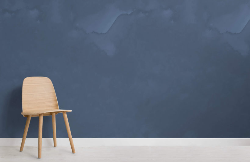 820x532 Watercolor Sky Wallpaper Mural - Watercolor Mural Wallpaper