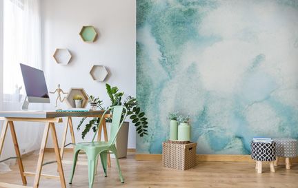 432x273 Watercolor Wallpaper Wallsauce Australia - Watercolor Mural Wallpaper