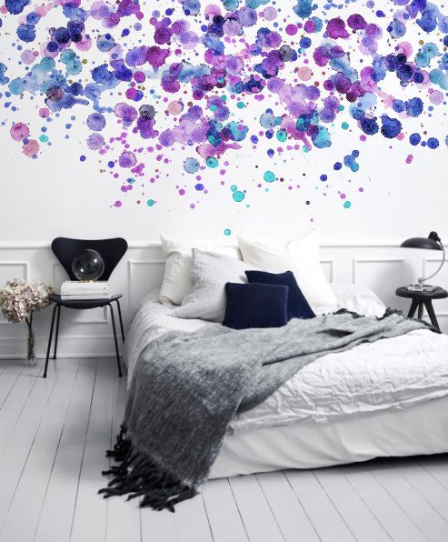 493x596 29 Best Watercolours Images Wall Murals, Wallpaper - Watercolor Mural Wallpaper