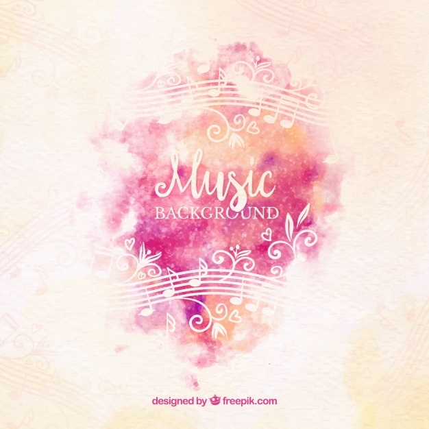 626x626 Watercolor Music Vectors, Photos And Psd Files Free Download - Watercolor Music