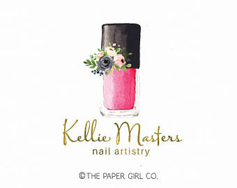 340x270 Nail Polish Graphic Etsy - Watercolor Nail Polish