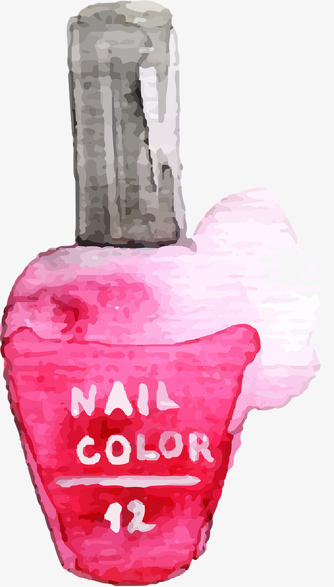 Watercolor Nail Polish at PaintingValley.com | Explore collection of ...
