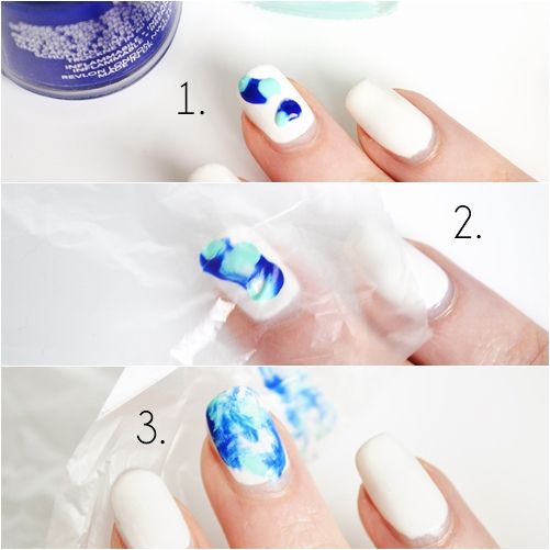 501x501 No Mess Watercolour Nail Tutorial N A I L S - Watercolor Nails