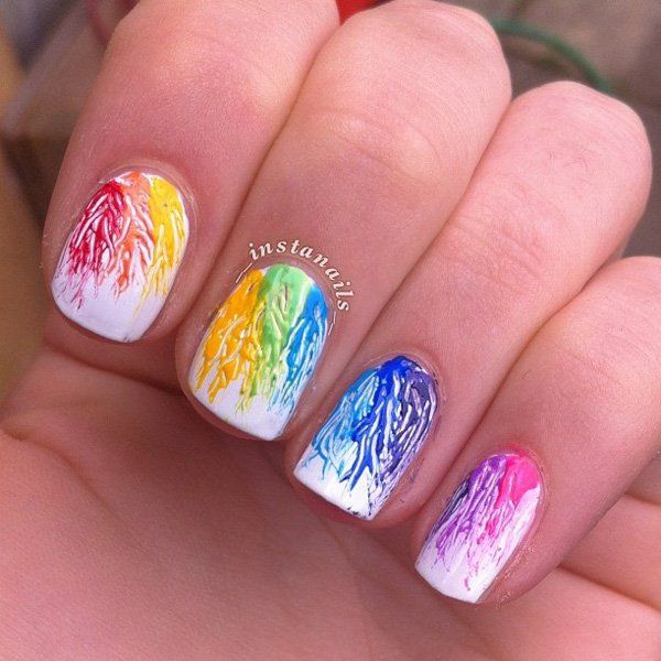 600x600 Watercolor Nail Art Ideas Nail Art Watercolor - Watercolor Nails