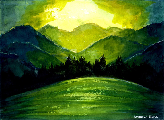 576x420 Watercolor Miniatures - Watercolor Nature