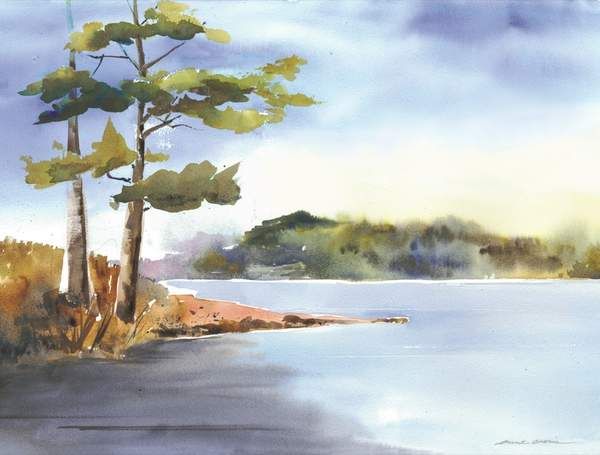 600x455 Easy Watercolor Paintings Of Nature Cronin Watercolors - Watercolor Nature
