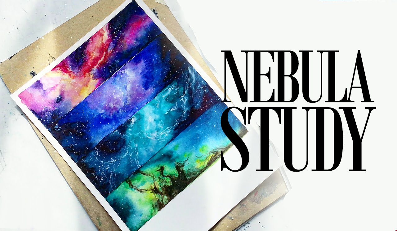1280x747 Nebula Study - Watercolor Nebula