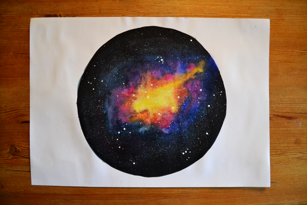 600x400 Nebula - Watercolor Nebula