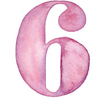 380x340 Watercolor Numbers By Giuseppe Salerno, Via Behance Art - Watercolor Numbers